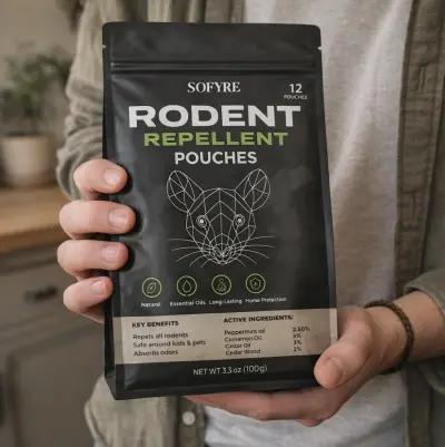 SoFyre Mouse Repellent reviews Liam K.